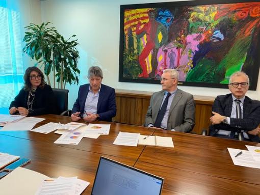 Un momento della conferenza stampa del 2 febbraio 2026